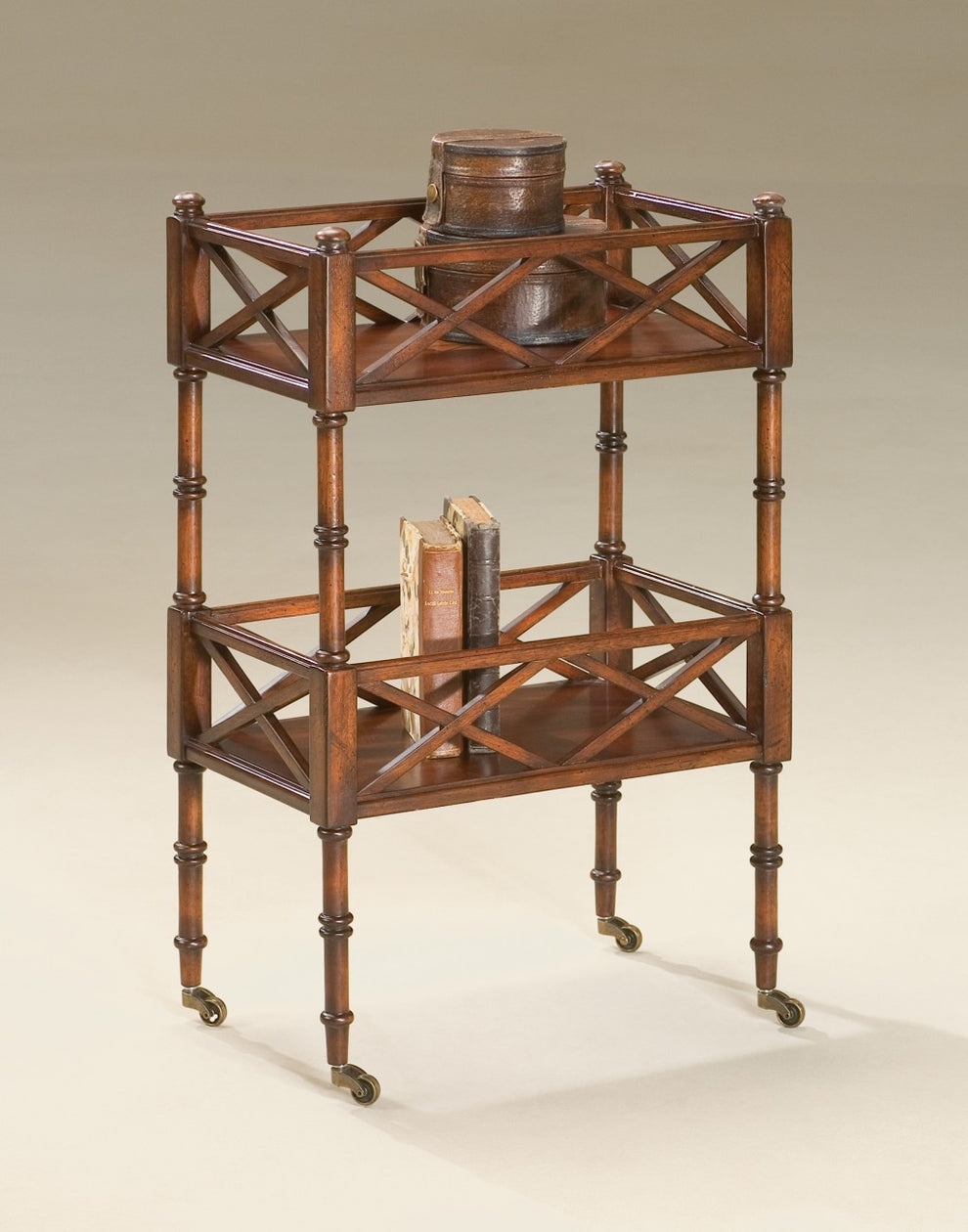 Plantation Cherry Mobile Server By Homeroots | Bar Carts | Modishstore - 3
