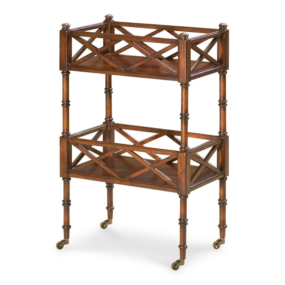 Plantation Cherry Mobile Server By Homeroots | Bar Carts | Modishstore - 4