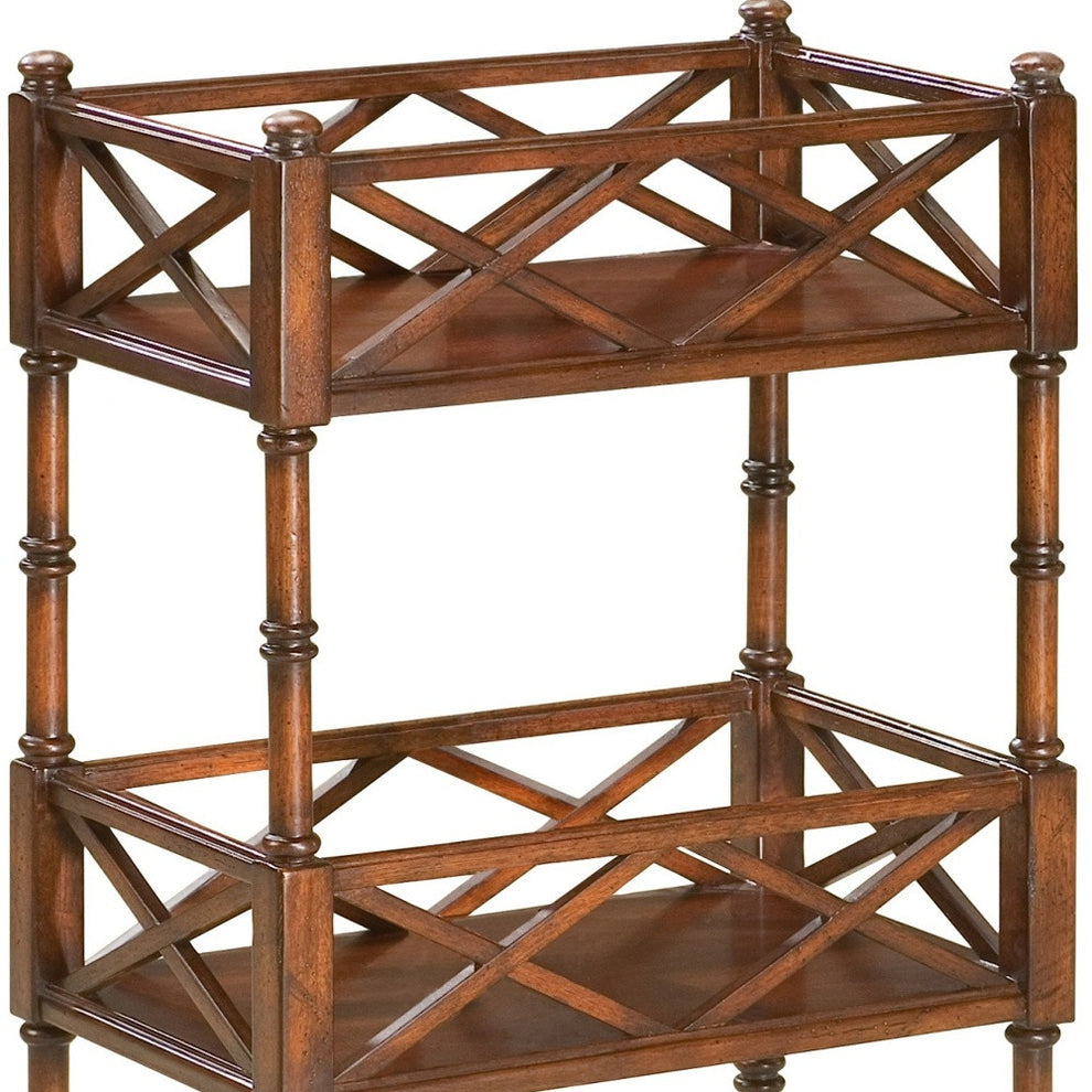 Plantation Cherry Mobile Server By Homeroots | Bar Carts | Modishstore - 5