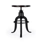 Iron Revolving Bar Stool By Homeroots | Bar Stools | Modishstore - 2