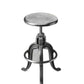 Glossy Iron Revolving Bar Stool By Homeroots | Bar Stools | Modishstore - 3