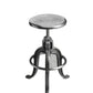 Glossy Iron Revolving Bar Stool By Homeroots | Bar Stools | Modishstore - 4