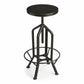 Metalworks Revolving Bar Stool By Homeroots | Bar Stools | Modishstore - 3