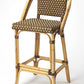 Brown And Beige Rattan Bar Stool By Homeroots | Bar Stools | Modishstore