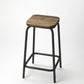 Industrial Chic Bar Stool By Homeroots | Bar Stools | Modishstore