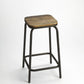 Industrial Chic Bar Stool By Homeroots | Bar Stools | Modishstore - 2