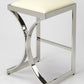 Silver Plated Counter Stool By Homeroots | Counter Stools | Modishstore - 2