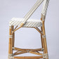 White And Tan Beige Rattan Counter Stool By Homeroots | Counter Stools | Modishstore - 2