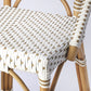 White And Tan Beige Rattan Counter Stool By Homeroots | Counter Stools | Modishstore - 7