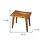 Exotic Rectangular Stool By Homeroots | Stools | Modishstore - 6