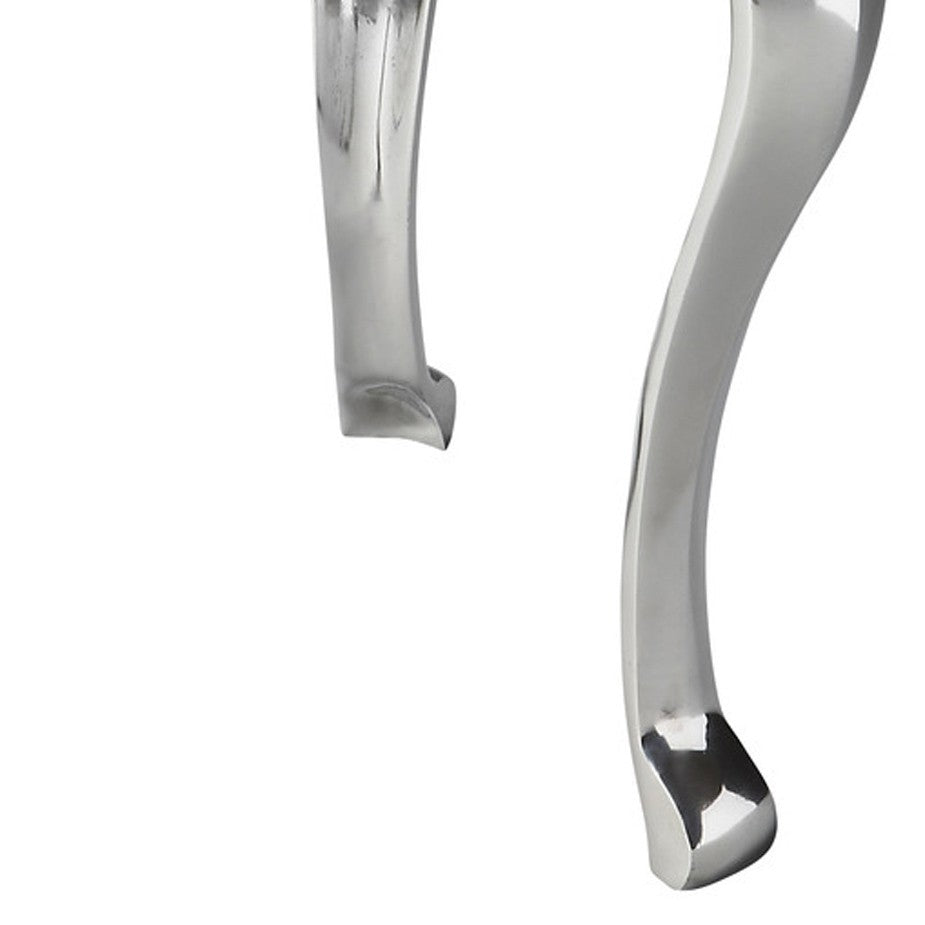 Modern Tripod Aluminum Stool By Homeroots | Stools | Modishstore - 3