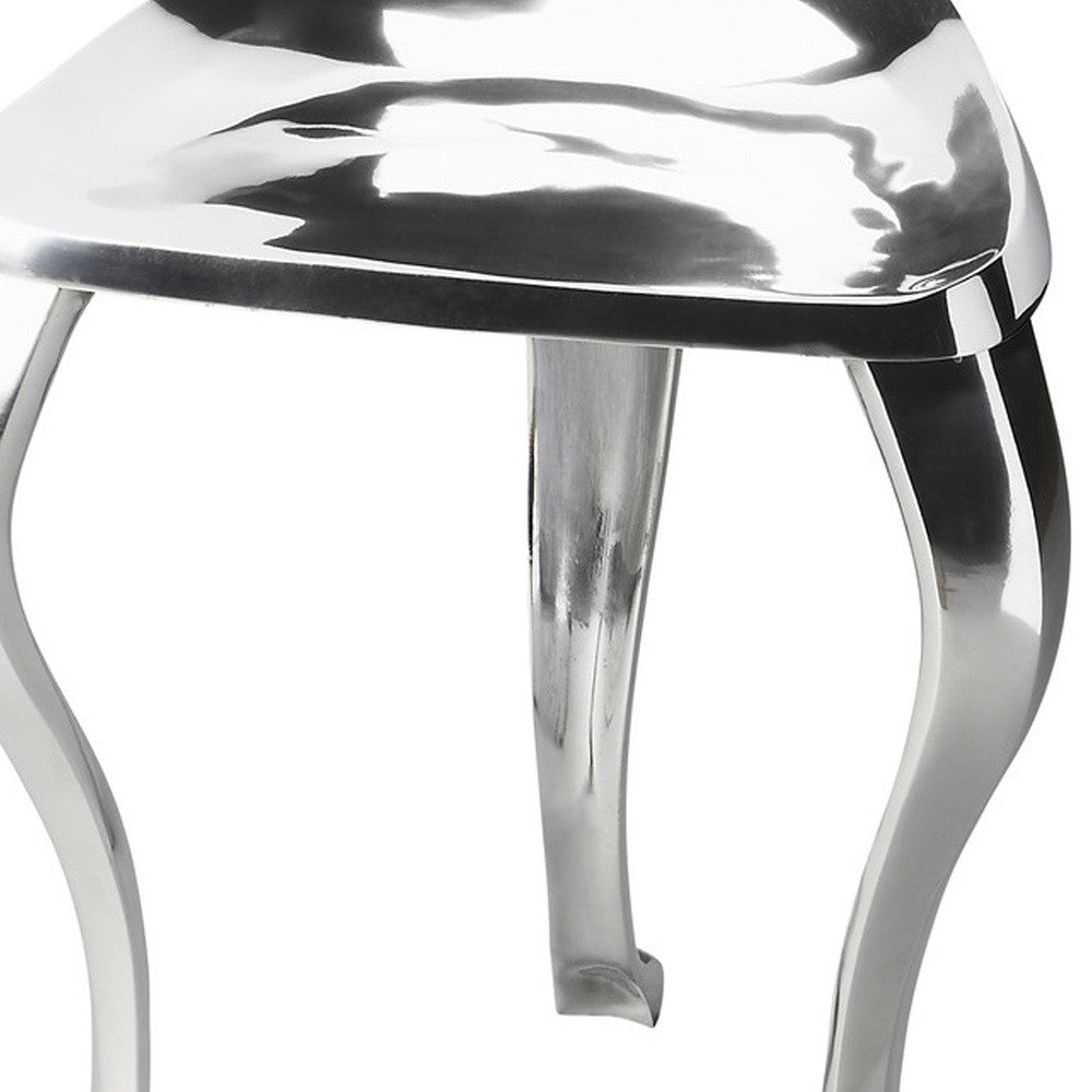 Modern Tripod Aluminum Stool By Homeroots | Stools | Modishstore - 4