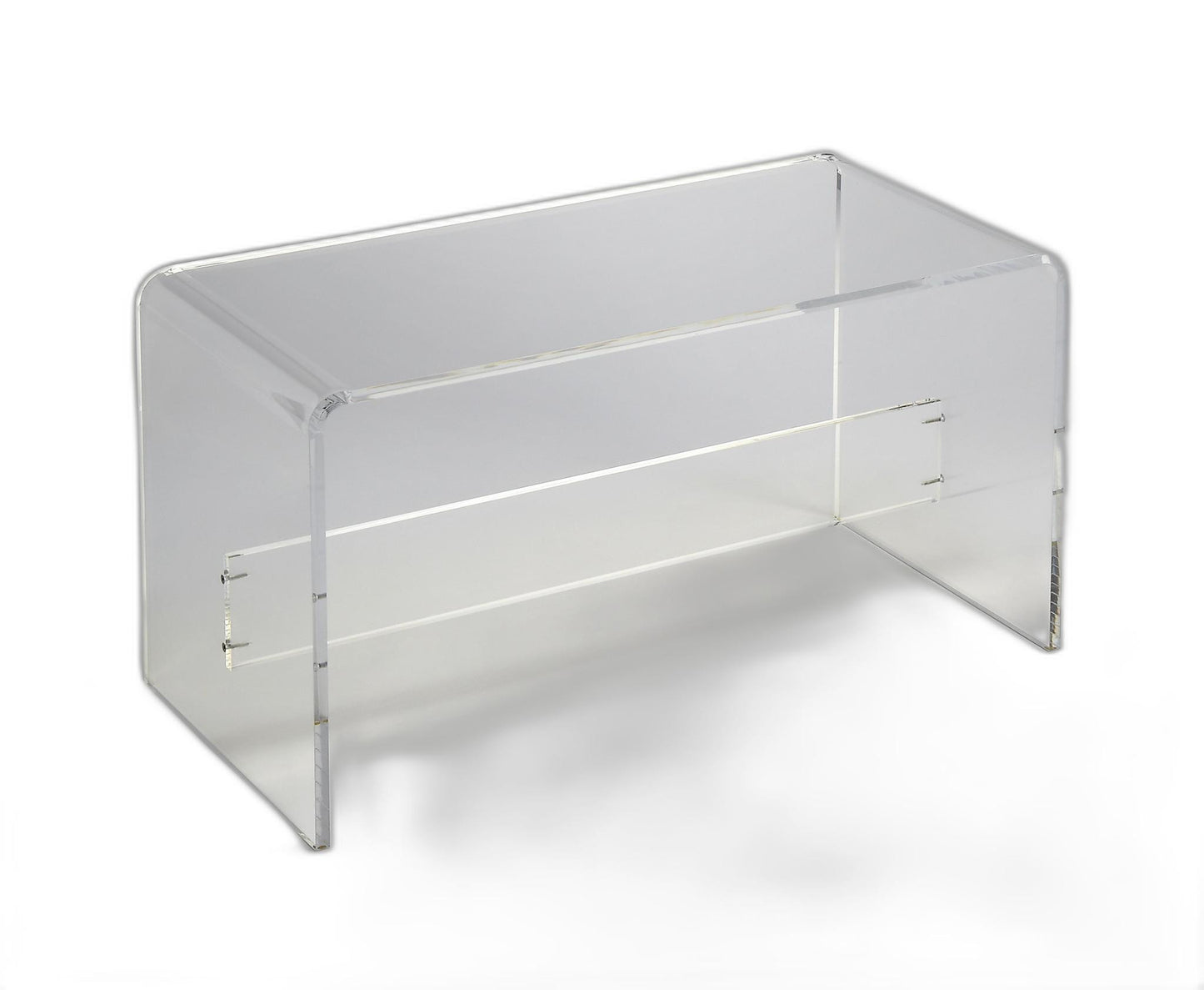 Modern Chic Acrylic Bench By Homeroots