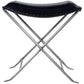 Modern Black Leather Stool By Homeroots | Stools | Modishstore - 2
