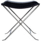 Modern Black Leather Stool By Homeroots | Stools | Modishstore - 4