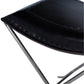 Modern Black Leather Stool By Homeroots | Stools | Modishstore - 7
