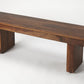 Modern Chunky Solid Wood Bench By Homeroots