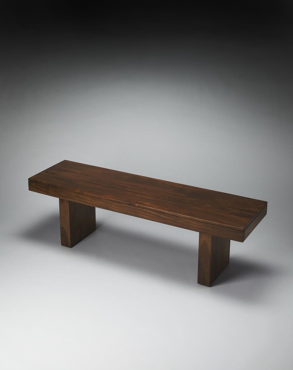 Modern Chunky Solid Wood Bench By Homeroots