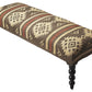 Jute Upholstered Bench By Homeroots | Benches | Modishstore