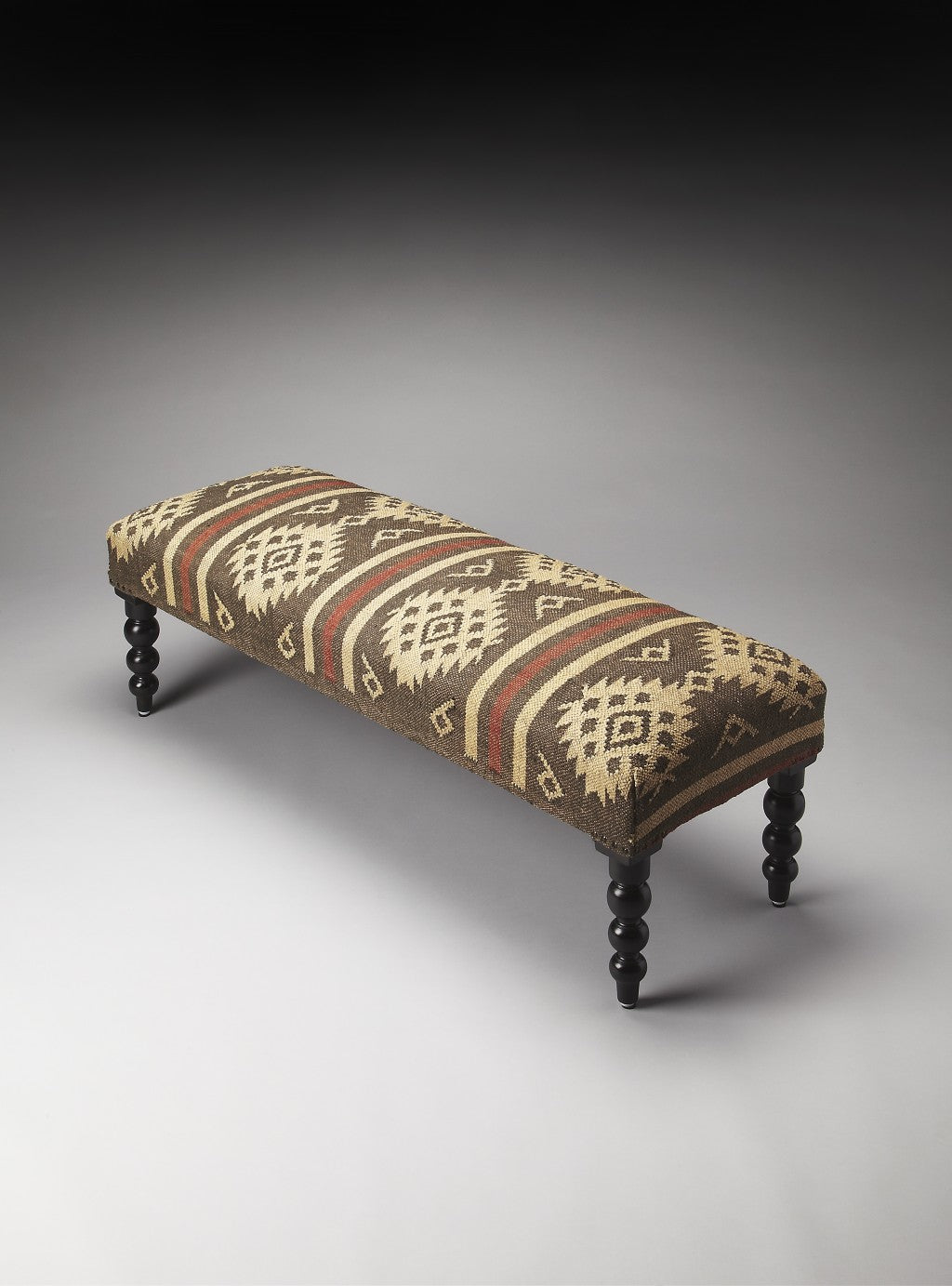 HomeRoots Jute Upholstered Bench - Thumbnail 2