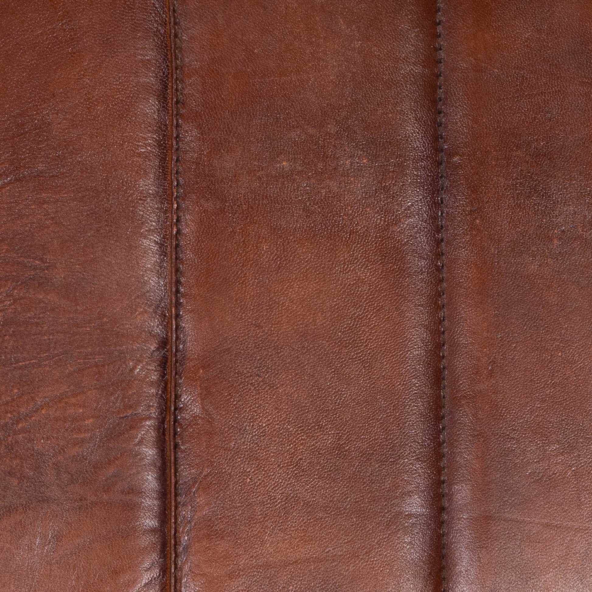 Executive Chic Leather and Metal Bench By Homeroots | Benches | Modishstore - 7