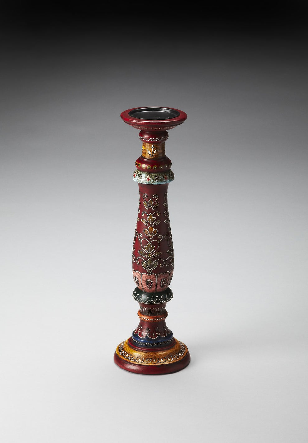 Hand Painted Candle Holder By Homeroots | Candle Holders | Modishstore - 2