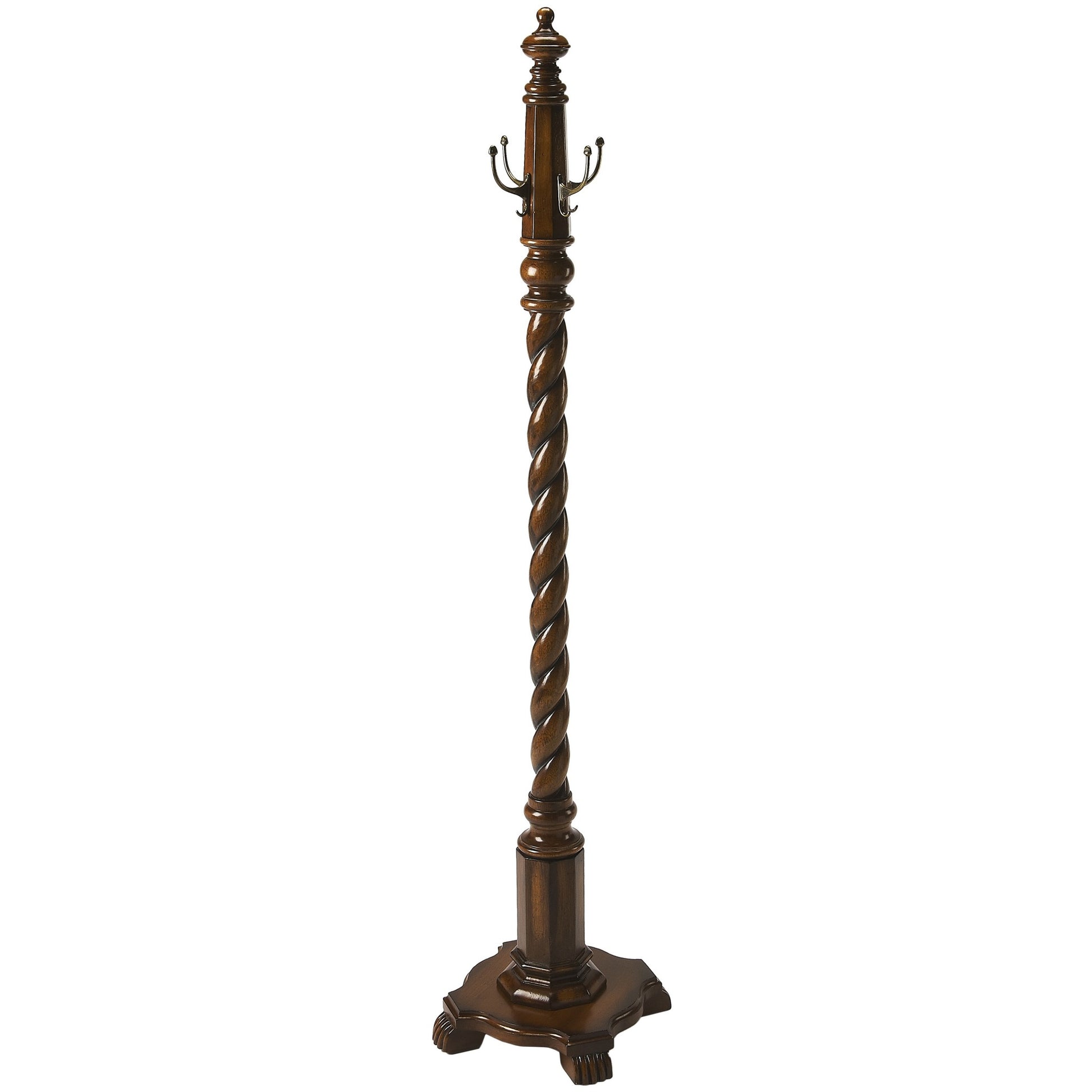 Joshua Plantation Cherry Costumer By Homeroots | Shelves & Shelving Units | Modishstore