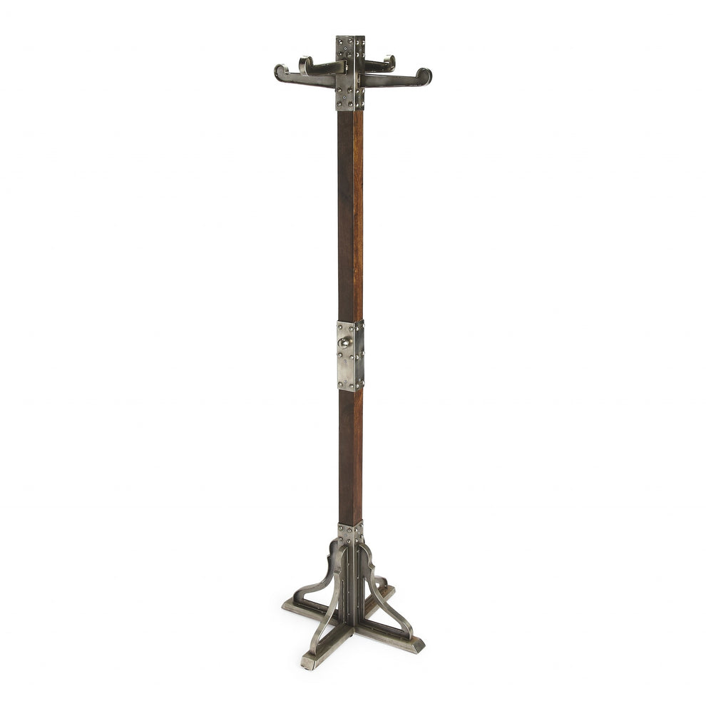 Carston Industrial Chic Coat Rack By Homeroots | Coat Racks | Modishstore - 4