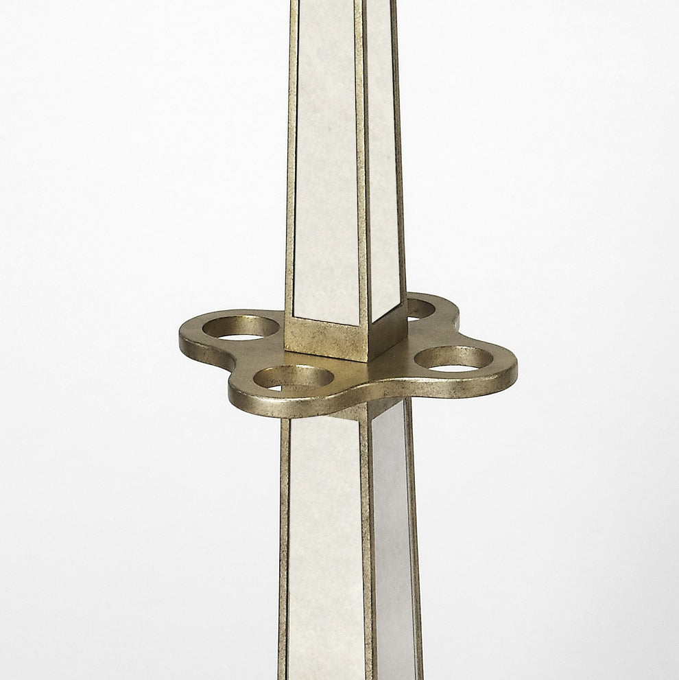 Farum Mirrored Coat Rack By Homeroots | Coat Racks | Modishstore - 4