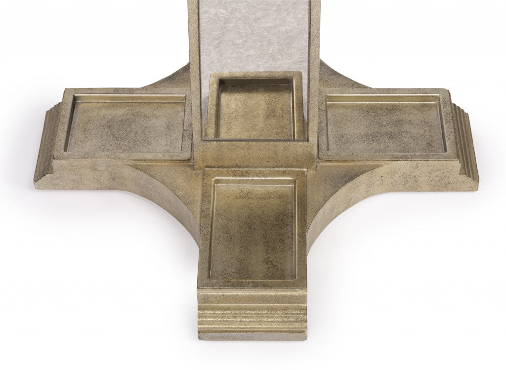 Farum Mirrored Coat Rack By Homeroots | Coat Racks | Modishstore - 5