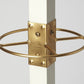 Logan Square White & Gold Coat Rack Tree By Homeroots | Coat Racks | Modishstore - 4