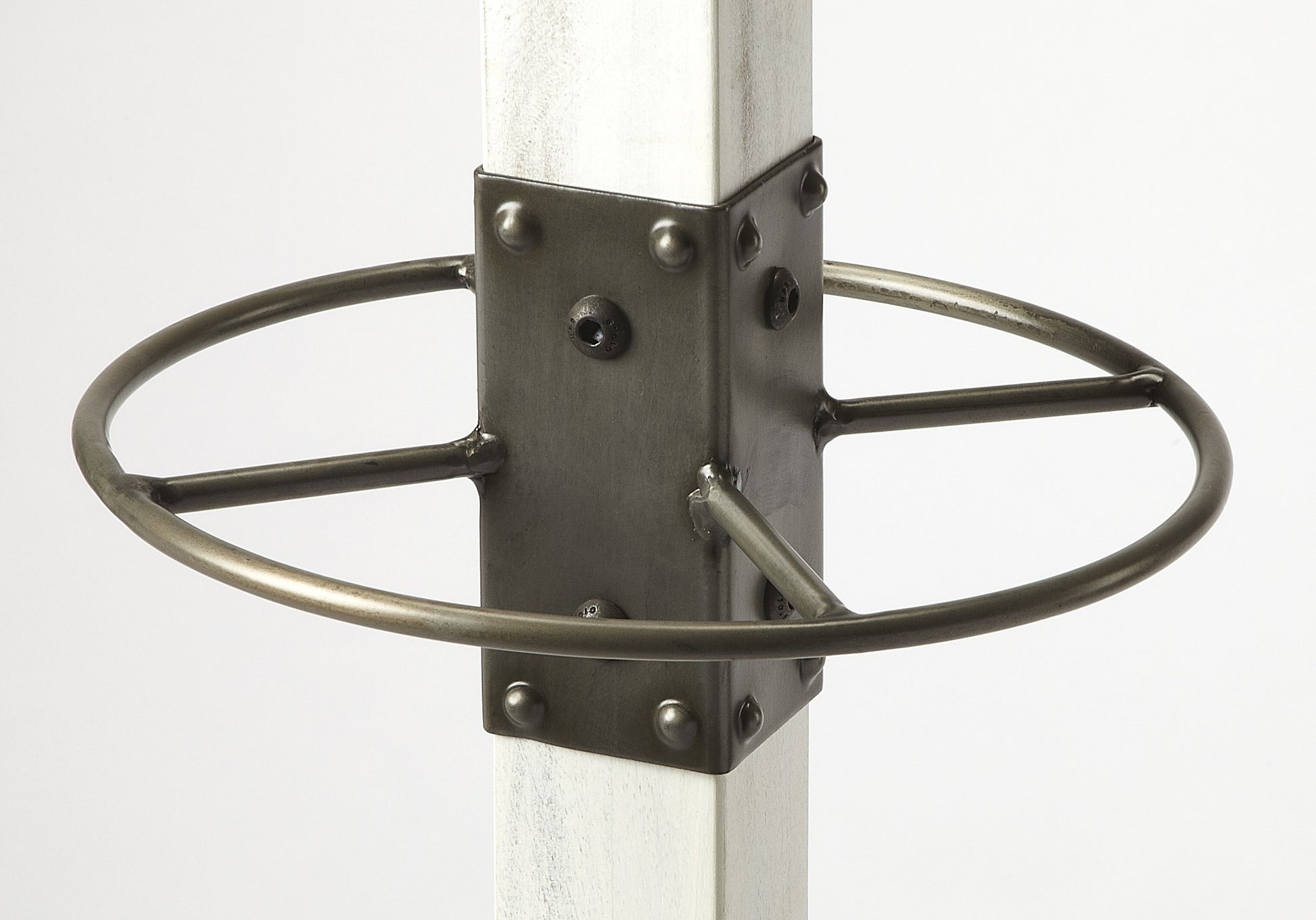 Logan Square White Wood Coat Rack Tree By Homeroots | Coat Racks | Modishstore - 2