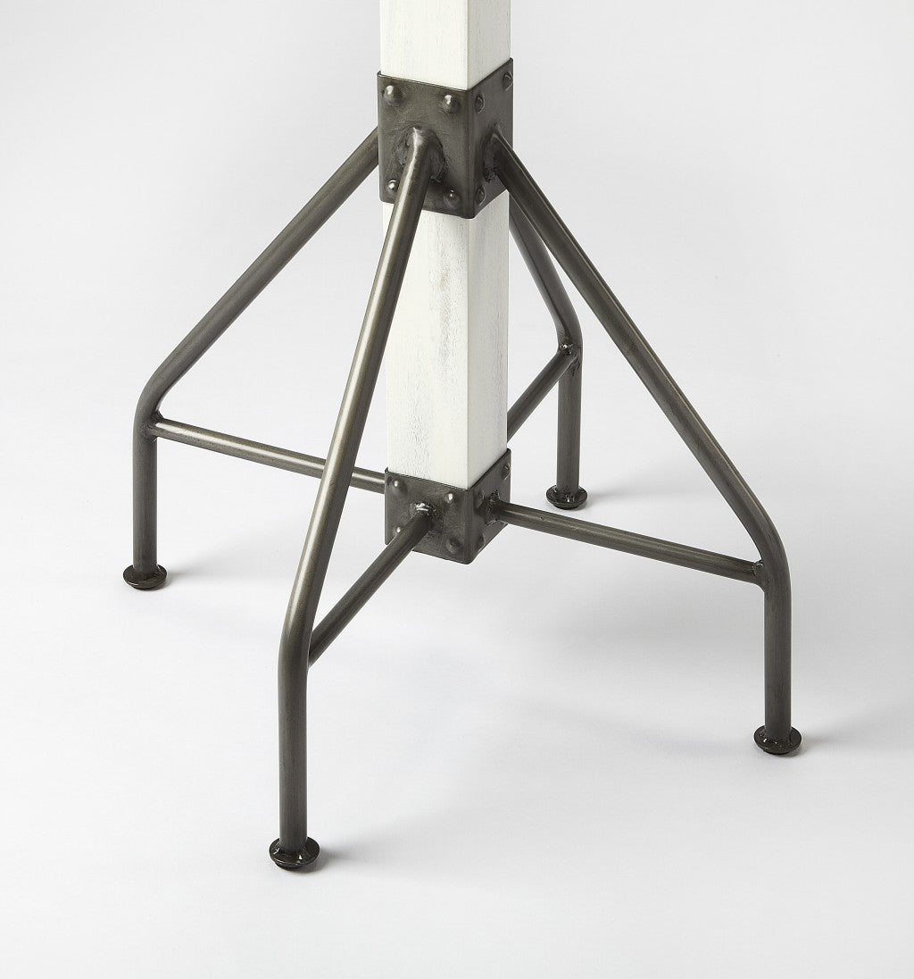 Logan Square White Wood Coat Rack Tree By Homeroots | Coat Racks | Modishstore - 3