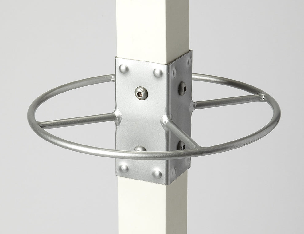 Logan Square White & Silver Coat Rack Tree By Homeroots | Coat Racks | Modishstore - 3