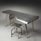 Funky Silver Wing Desk By Homeroots | Desks | Modishstore - 4