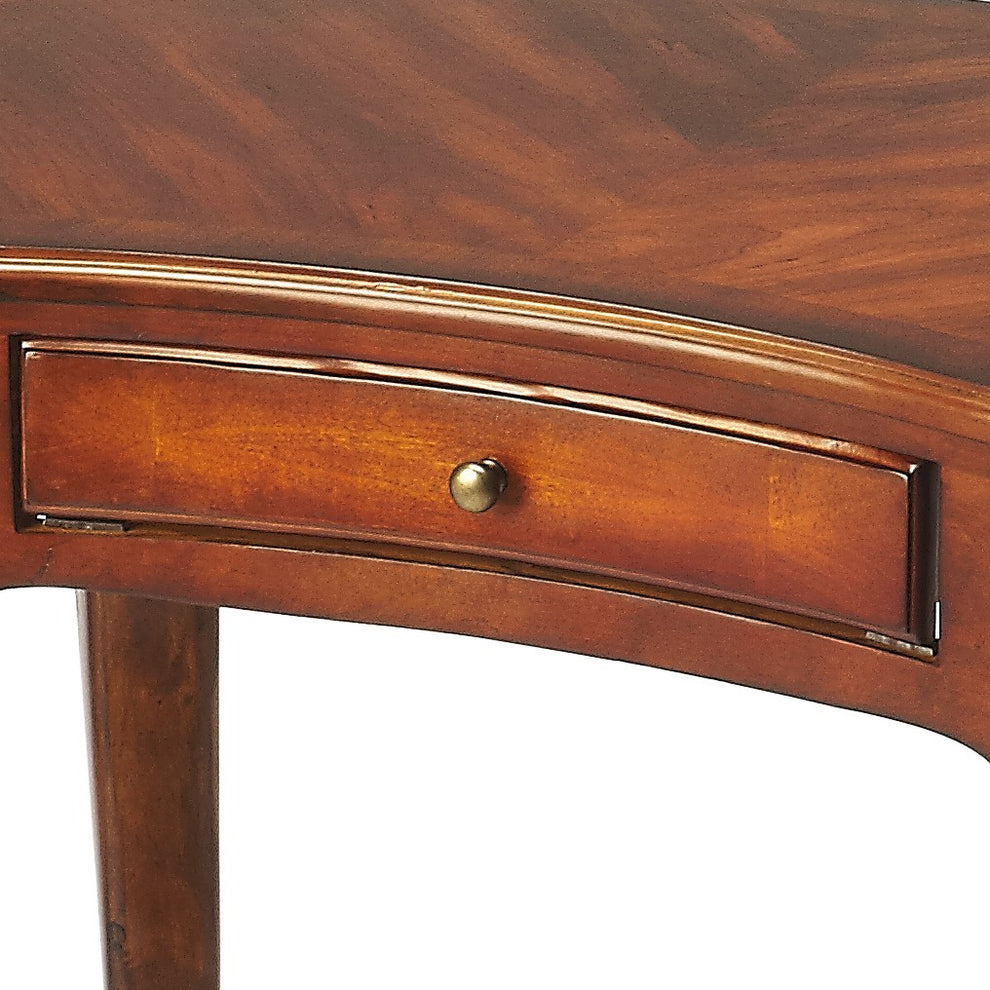 Antique Cherry Writing Desk By Homeroots | Desks | Modishstore - 2