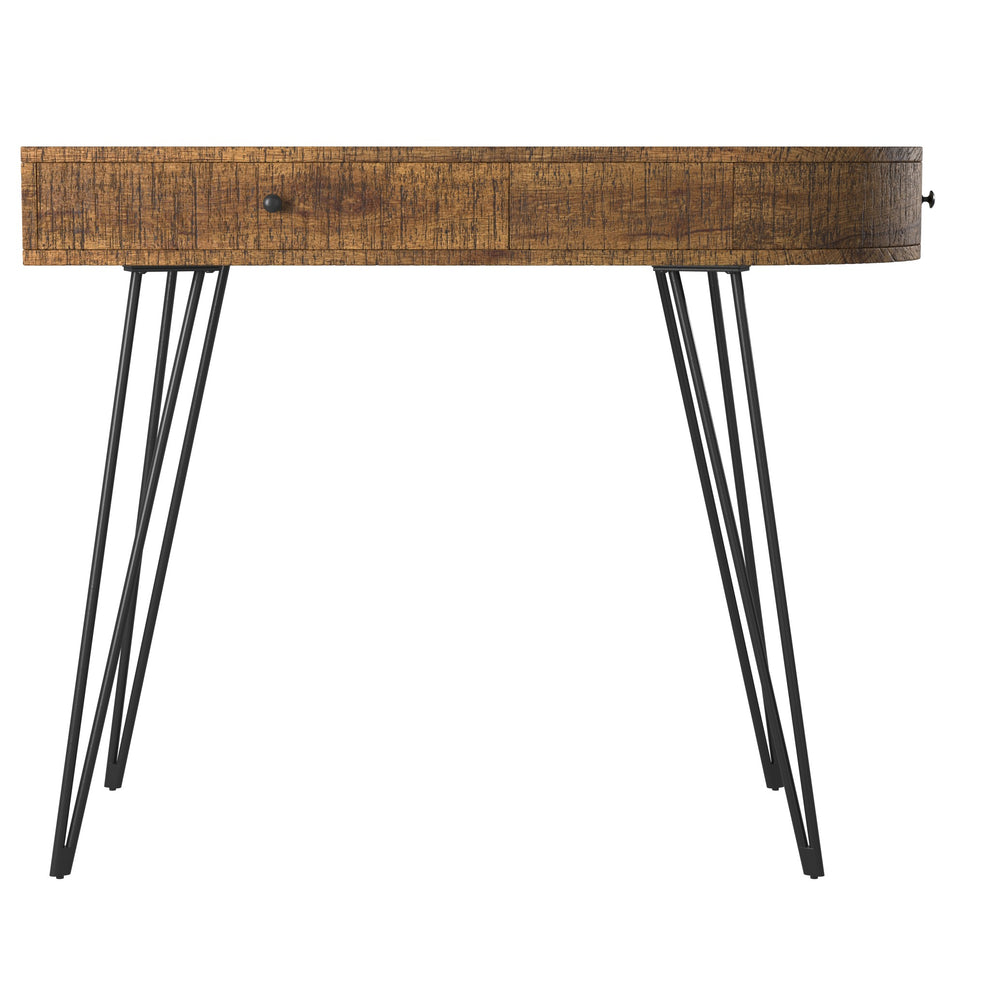 Loft Writing Desk By Homeroots | Desks | Modishstore - 5