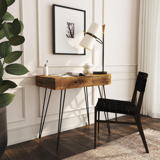 Loft Writing Desk By Homeroots | Desks | Modishstore
