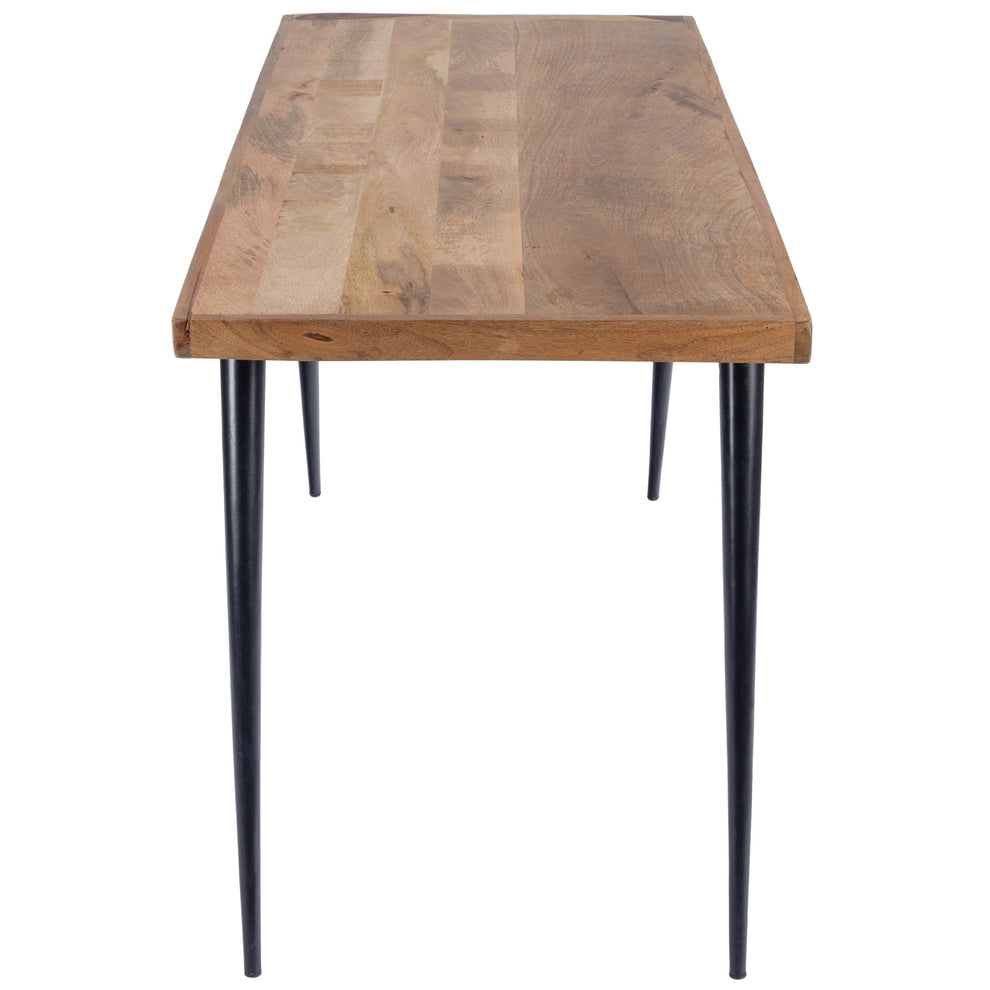 Natural Wood and Metal Desk By Homeroots | Desks | Modishstore - 4
