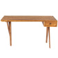 Natural Wooden Desk By Homeroots | Desks | Modishstore