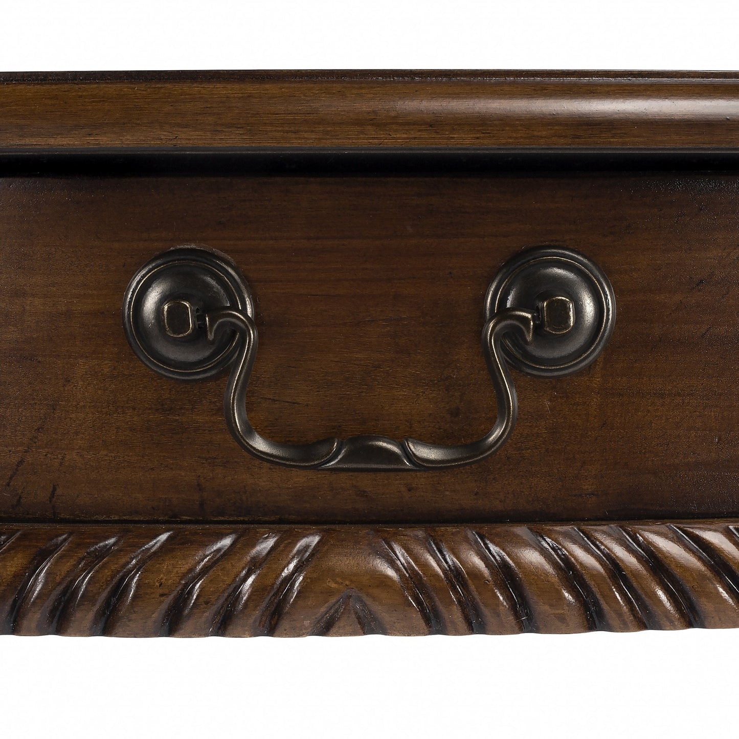 Vintage Oak Writing Desk By Homeroots | Desks | Modishstore - 8