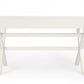 Modern White Campaign Style Desk By Homeroots | Desks | Modishstore - 6