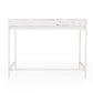 Modern Glossy White Desk By Homeroots | Desks | Modishstore - 6