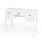 Cottage White Writing Desk By Homeroots | Desks | Modishstore - 2