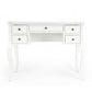 Cottage White Writing Desk By Homeroots | Desks | Modishstore - 4