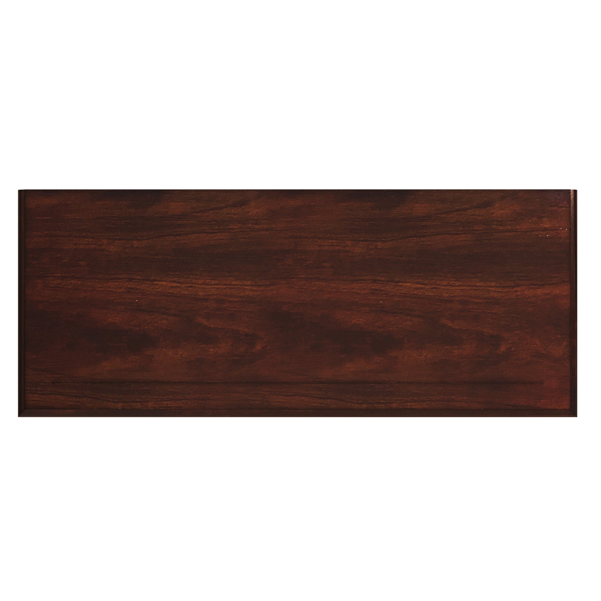 Newport Plantation Cherry Low Bookcase By Homeroots | Bookcases | Modishstore - 6