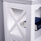 Newport Glossy White Low Bookcase By Homeroots | Bookcases | Modishstore - 3