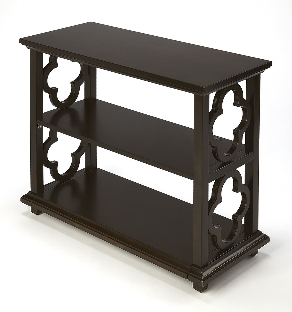 Paloma Chocolate Brown Bookcase By Homeroots | Bookcases | Modishstore - 2