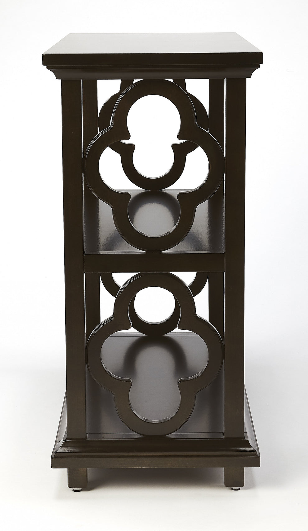 Paloma Chocolate Brown Bookcase By Homeroots | Bookcases | Modishstore - 4