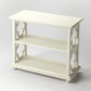 Paloma Cottage White Bookcase By Homeroots | Bookcases | Modishstore